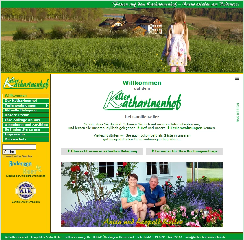 Vorher Website Katharinenhof